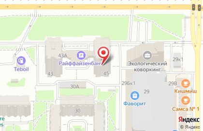 Строительная компания САФ-Строй в Ново-Савиновском районе на карте