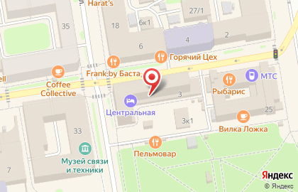 Доставка роллов Суши Make на улице Ленина на карте