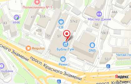 Магазин техники Эльдорадо на проспекте Красного Знамени на карте