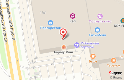 Банкомат Райффайзенбанк на Коломяжском проспекте, 17 к 1 на карте