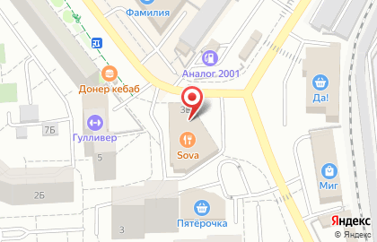 Агентство недвижимости Авангард на улице Гудкова на карте