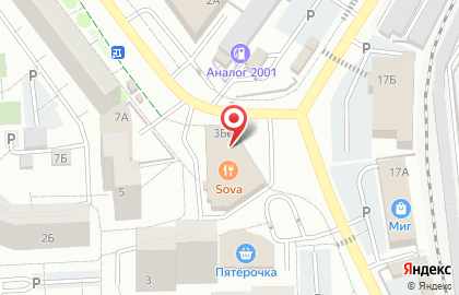Магазин товаров для танцев DanceR на улице Гудкова на карте