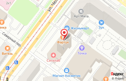 Служба оперативного бытового ремонта СтройБат на улице Челюскинцев на карте
