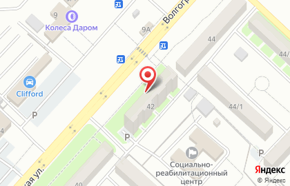 Логос на Волгоградской улице на карте