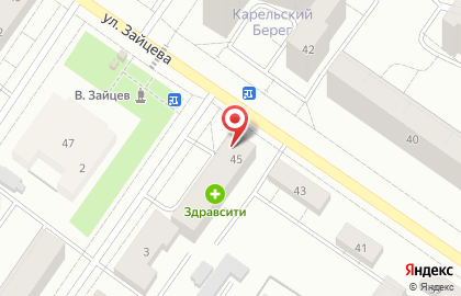 Аптека Будь здоров! в Петрозаводске на карте