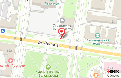 Перетяги на улице Ленина на карте