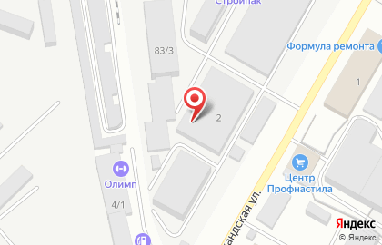 Компания ГрадСтрой в Октябрьском районе на карте