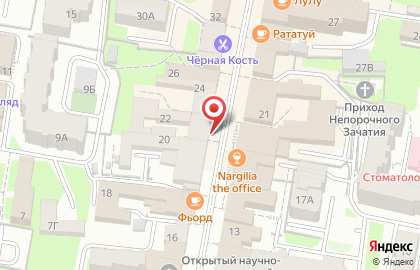 Магазин Жаклин на Московской улице на карте