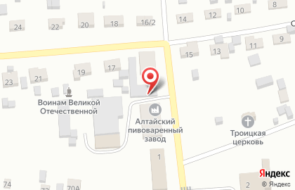 Магазин Пивной маркет в Барнауле на карте