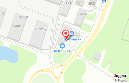 Торгово-сервисный центр Kolobox на улице Коминтерна на карте