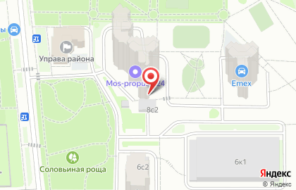 Компания Профессиональные работники на карте