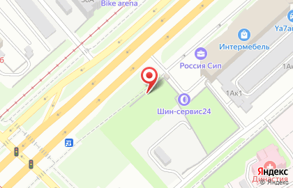 Шиномонтажная мастерская в Кировском районе на карте
