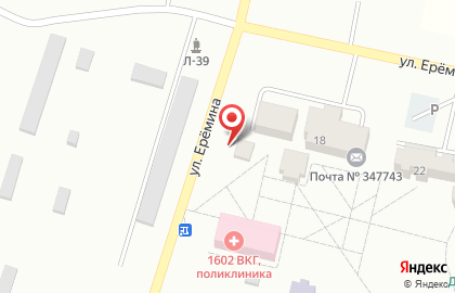 Гостиница Ракета на карте