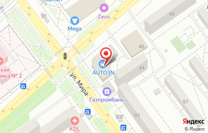 ООО Хоум Кредит энд Финанс Банк на Оломоуцкой улице на карте