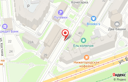 Указатель системы городского ориентирования №6330 по ул.Короленко, д.29 р на карте
