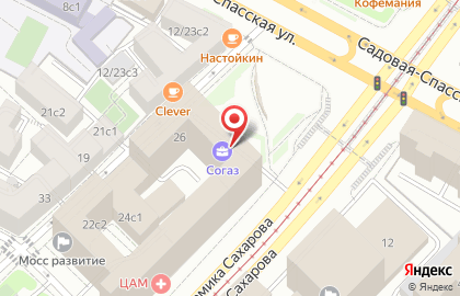 Банкомат Банк Россия в Уланском переулке на карте