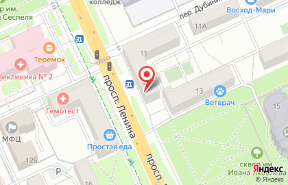 Салон оптики Первая оптическая компания на карте