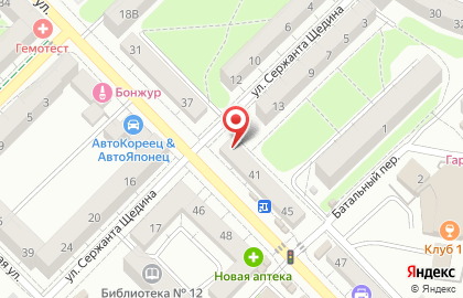 Магазин бытовой химии Золотая комета на карте
