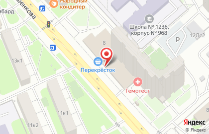 МосАптека на метро Фонвизинская на карте