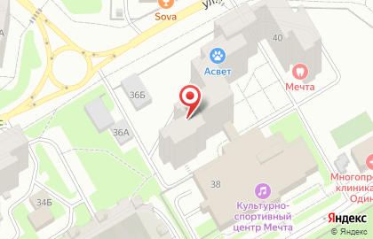 Агентство недвижимости Местная недвижимость на карте