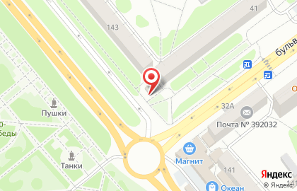 Магазин Знаменское мясо и молоко на Мичуринской улице на карте