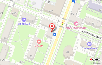 Счастливая Пекарня на Большой Московской улице на карте