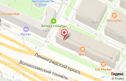 Интернет-компания Mail.ru Group на карте