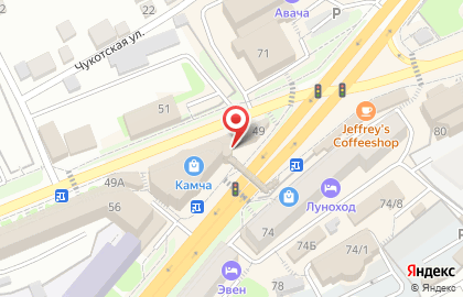 СКБ-Банк в Петропавловске-Камчатском на карте