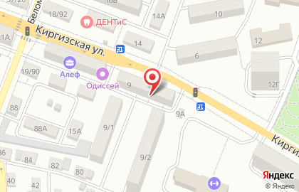 Продуктовый магазин в Ростове-на-Дону на карте