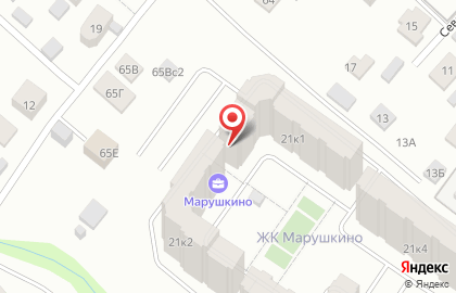 Марушкино, ООО Комземстрой на карте