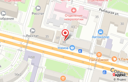 Управление МВД России по Тверской области Отдел организации применения административного законодательства на Советской улице на карте