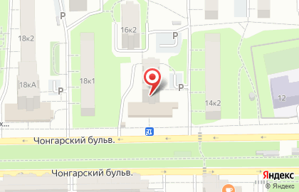 Перекресток на Варшавской на карте