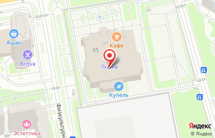 Дом танца в Москве на карте