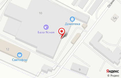 Интернет-магазин компьютерных кресел на улице Осенняя на карте