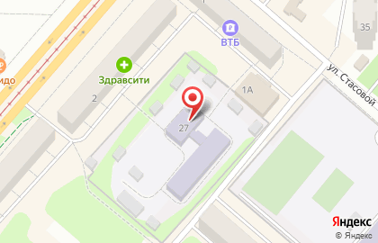 Детский сад №27 в Красноярске на карте