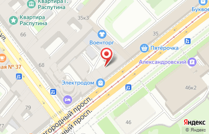 Кино-хостел в Санкт-Петербурге на карте