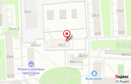Общежитие Hostel77 в Новохорошевском проезде на карте