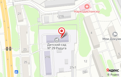 Детский сад Радуга №29 на карте