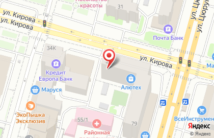 Банкомат РГС Банк в Кировском районе на карте