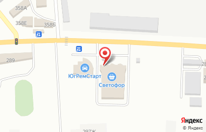 Магазин автозапчастей Город Дорог на улице М.Горького на карте