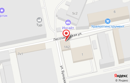 РСМ в Дзержинском районе на карте