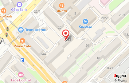 Продовольственный магазин в Петропавловске-Камчатском на карте