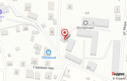 Продовольственный магазин Березовское сельпо на Центральной улице на карте