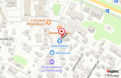 Волшебный Мир на улице Тюльпанов на карте