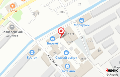 Рыбный остров на карте
