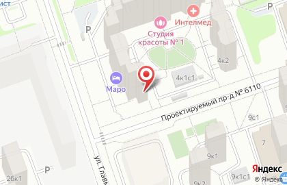Техносити на улице Главмосстроя на карте
