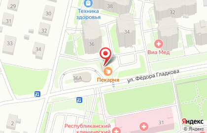 Пекарня в Чебоксарах на карте