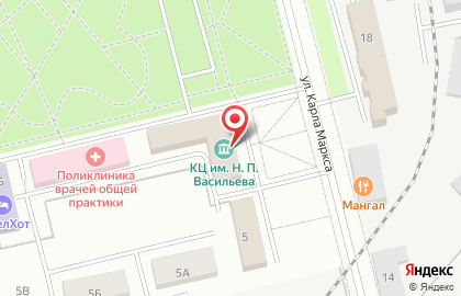 Культурный центр им. Н.П. Васильева на карте
