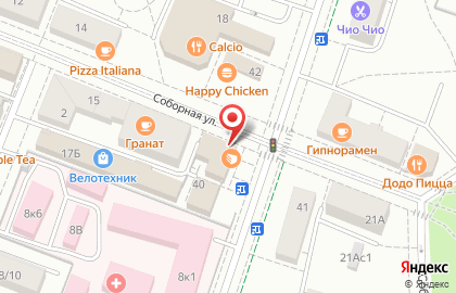 Кафе-кондитерская Север-Метрополь в Санкт-Петербурге на карте