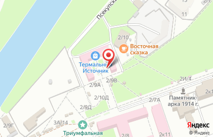 Магазин Шик на Псекупской улице на карте